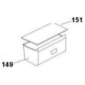 Vegetable compartment (mark 149)