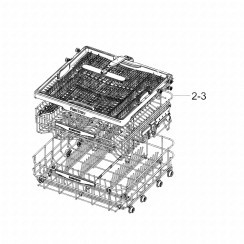 Upper basket (reference 2-3) original