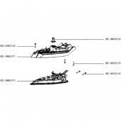 Handle Base (mark RS-DW0577)