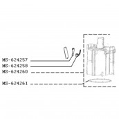 Flow meter (reference MS-624221) NESPRESSO VERTUO PLUS