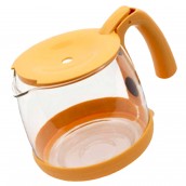 Complete yellow coffee pot