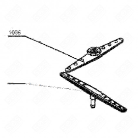 SCREW, UPPER WASHING ARM (REFERENCE 1006) DISHWASHER - 176A14