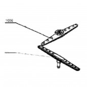 Screw, upper washing arm (reference 1006)