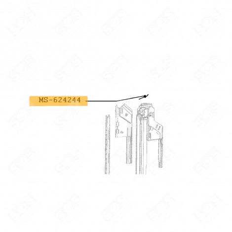 LEFT SPRING NESPRESSO VERTUO PLUS COFFEE MAKER, ESPRESSO - MS-624244