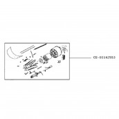 Complete motor (mark CS-00142553)