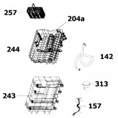 Loading pipe (reference 142)