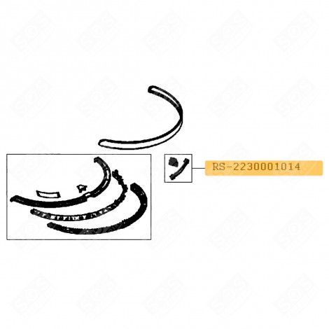 ELECTRONIC CARD / WHEEL ROBOT VACUUM CLEANER - RS-2230001014