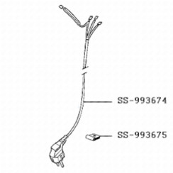 Power cord (mark SS-993674)