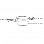 Long container handle (reference SS-980735)