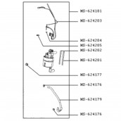 Boiler (reference MS-624181) NESPRESSO EXPERT&MILK