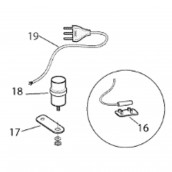 Clamping plate capacitor (reference 17)