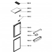 Door shelf (mark 153 5)