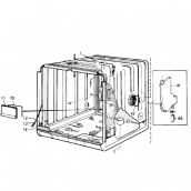 Water distributor seal (reference 42)