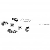 Left sensor + holder