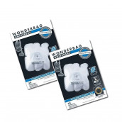 Pack of 2 boxes (8 universal bags)