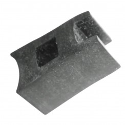 Rubber rack end cap (x1)