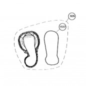 Rear cover reference 826