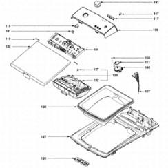 Top of cladding (reference 127)