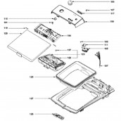 Top of cladding (reference 127)