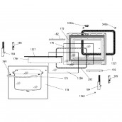 Outer glass door (mark 178)