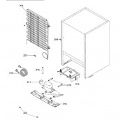 Cable duct (reference 204)
