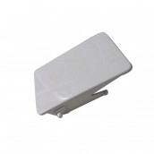 Filter compartment flap