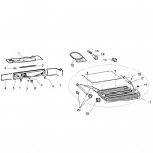 Original lamp socket (reference no. 14)