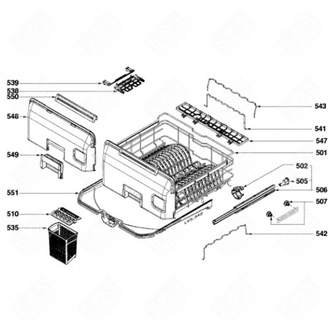 LOCK (MARK 550) DISHWASHER - 32X4107