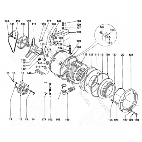 CROSSBAR (MARK 111) WASHING MACHINES - 55X5216