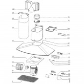 Cable clamp (reference 107)