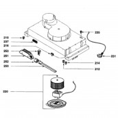 Cable duct (mark 235)