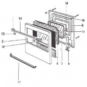 Door spacer (mark 18)