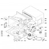 Mains cable (mark 215)