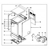 Plinth (reference 17)