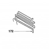 Defrost heating element