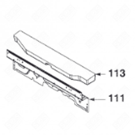 REAR CROSSBAR (MARK 111) DISHWASHER - 32X4192