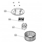 Motor (reference 307)