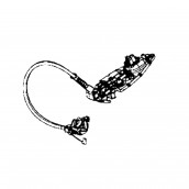 Steam cord + handle base