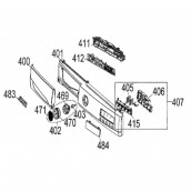 Push buttons x3 (mark 415)