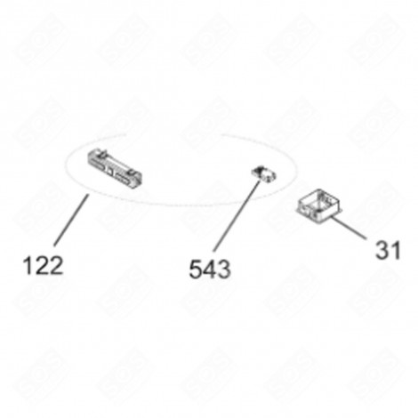 LAMP (MARK 31) EXTRACTOR HOOD - 4055353645, LMP0112458