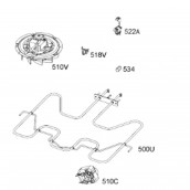 Thermostat 160° (reference 518v)