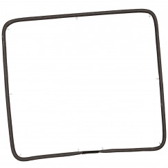 Door seal with 9 clips