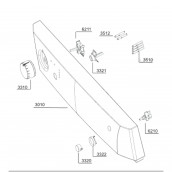 Panel strip (ref. 3010)