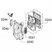 Electronic card, power module