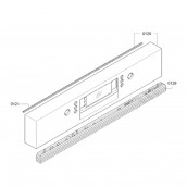 Control panel housing (reference 0120)