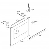 Outer glass (reference 0205)