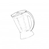 Basic blender (mixer) bowl