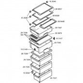 Upper freezing compartment (mark 297335)