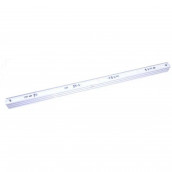 Adjustment rod for control panel