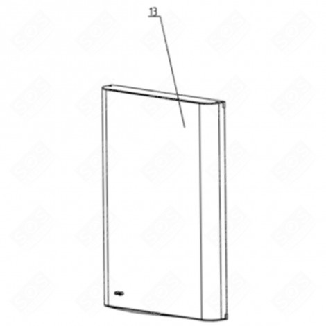 DOOR REF REFRIGERATOR, FREEZER - FR002486